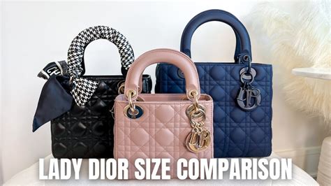 lady dior 20cm|Lady Dior small vs medium.